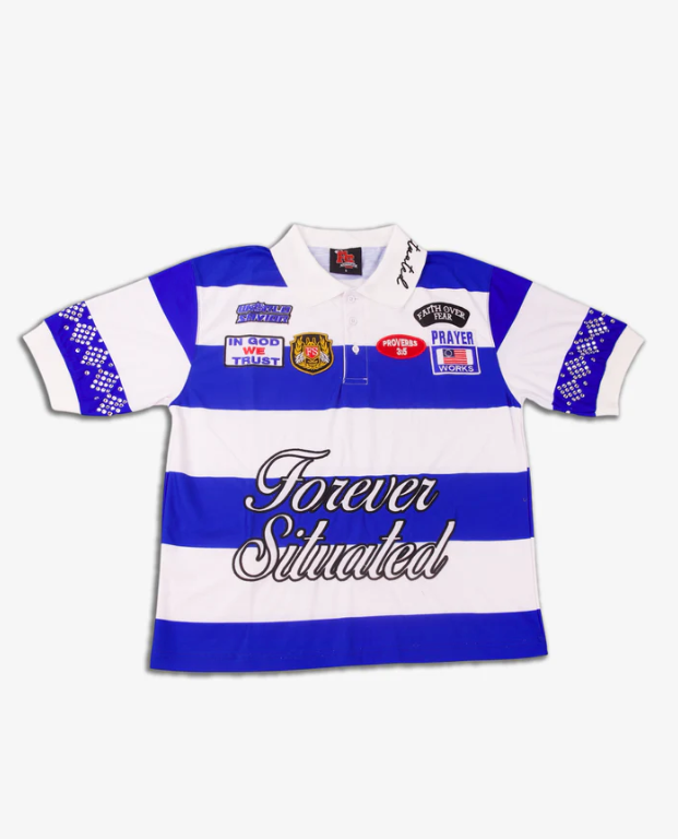 Forever Situated T-Shirt - Polo - Blue - FSPOLOB