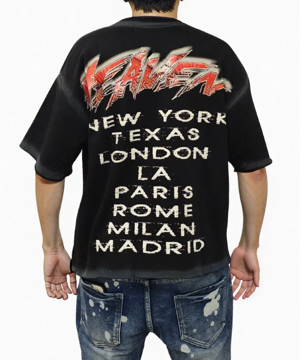 Bkys T-Shirt - Hellfest Cropped - Washed Black - T1321C