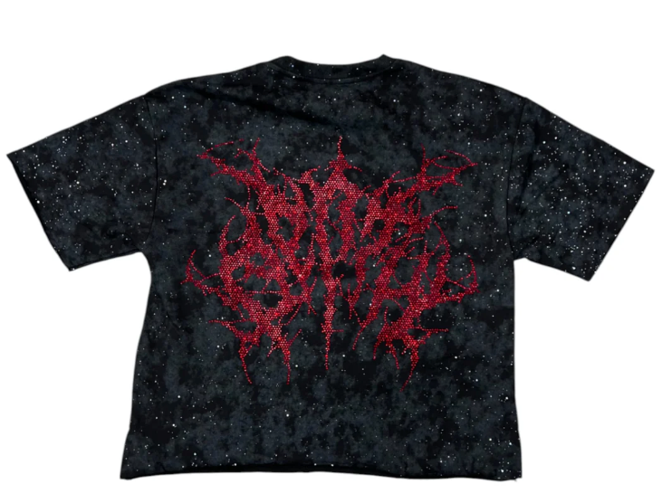 Bkys T-Shirt - Prayer - Washed Black - T1333