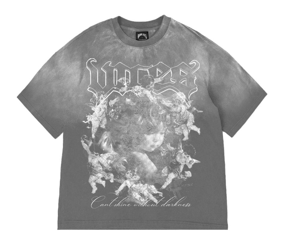 Human Vices T-Shirt - Angel Wash - Grey - HVAWG