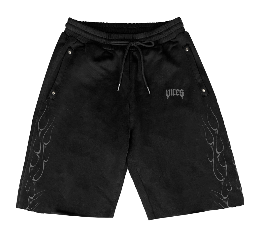 Human Vices Shorts - Chaos - Black - HVSCB