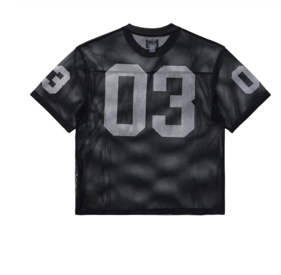 Billionaire Boys Club T-Shirt - BB Varsity SS Knit(Cropped Fit) - Black - 851-6314