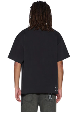 Ksubi T-Shirt - Spirit Ekcess SS - Acid Black - MFA25TE015