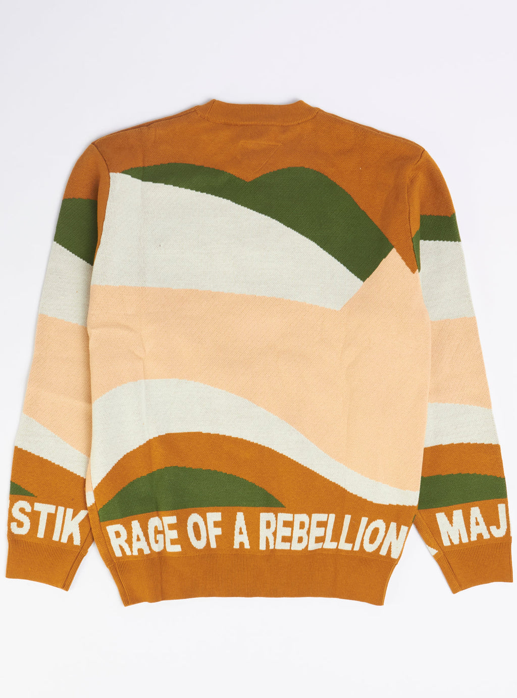 Majestik Sweater - Rage Of A Rebellion - Multi Timber - SW2235