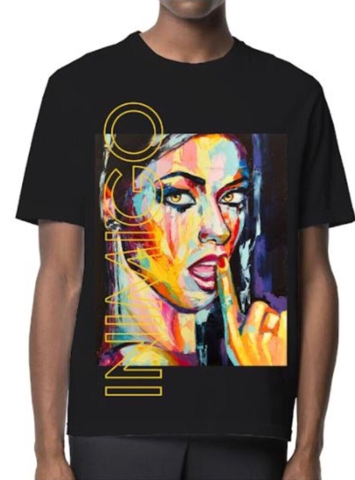 Inimigo T-Shirt - Shut Up - Dark Black - ITS9264