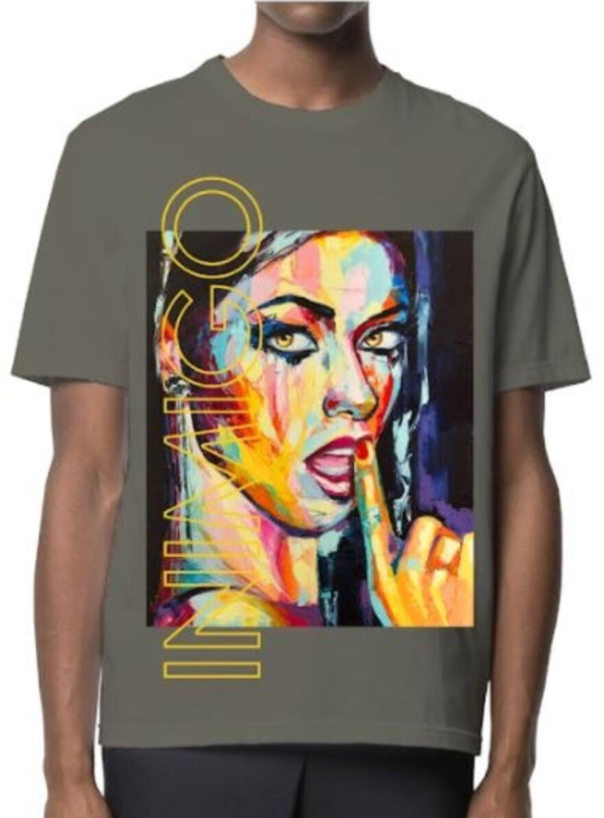 Inimigo T-Shirt - Shut Up - Olive Night - ITS9264