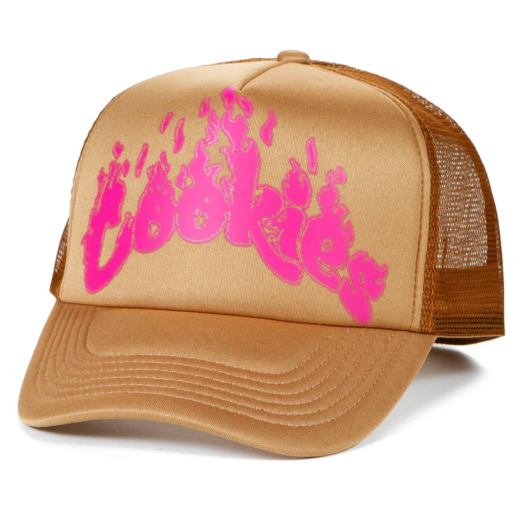 Cookies Hat - Slow Burn Trucker- Brown - CM241XTH09