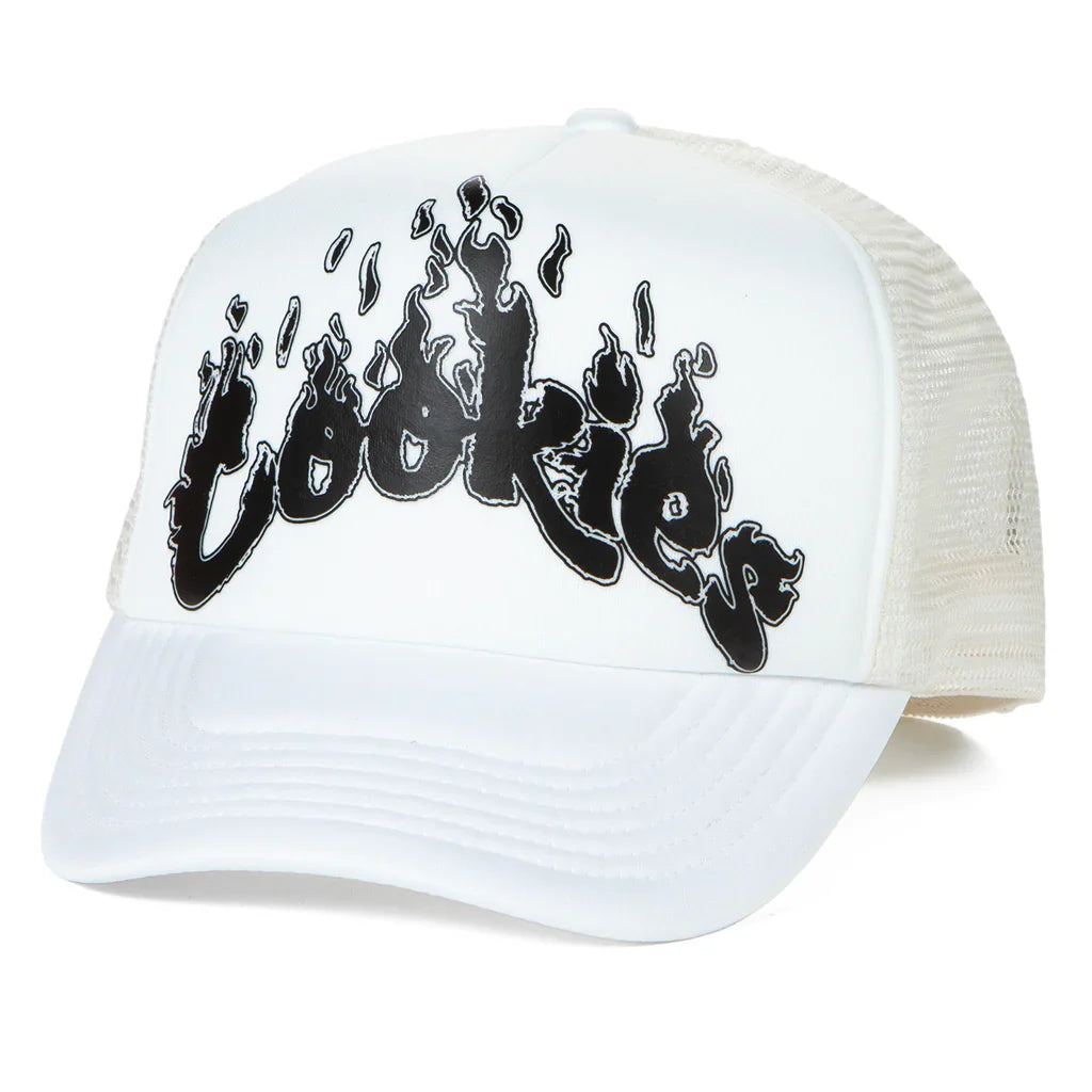 Cookies Hat - Slow Burn Trucker- Off White  - CM241XTH09