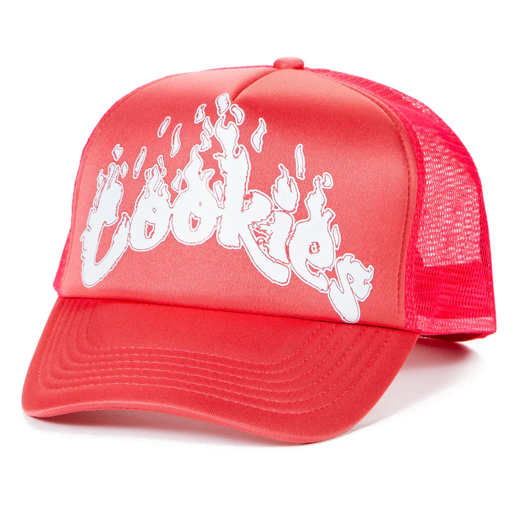 Cookies Hat - Slow Burn Trucker- Salmon - CM241XTH09