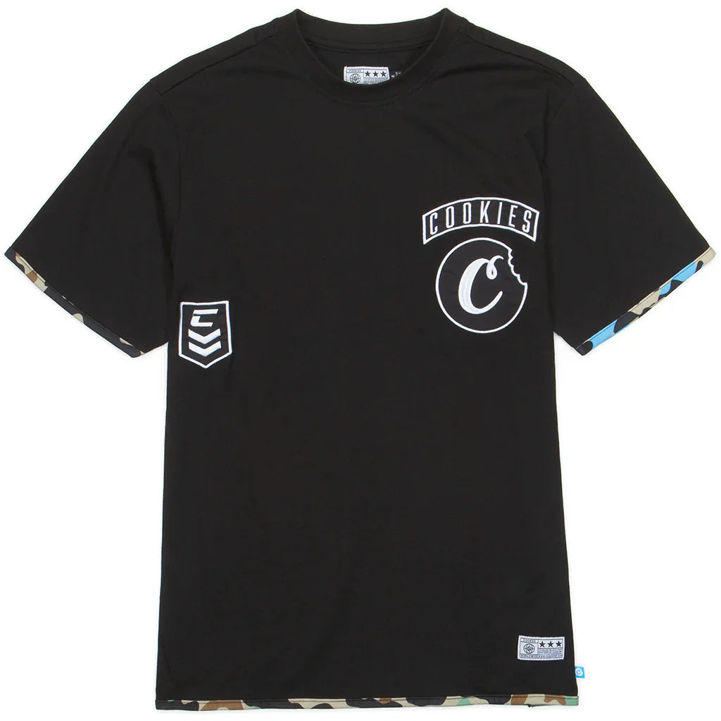 Cookies Short Set - Smoke Ops - Black - CM242KST27