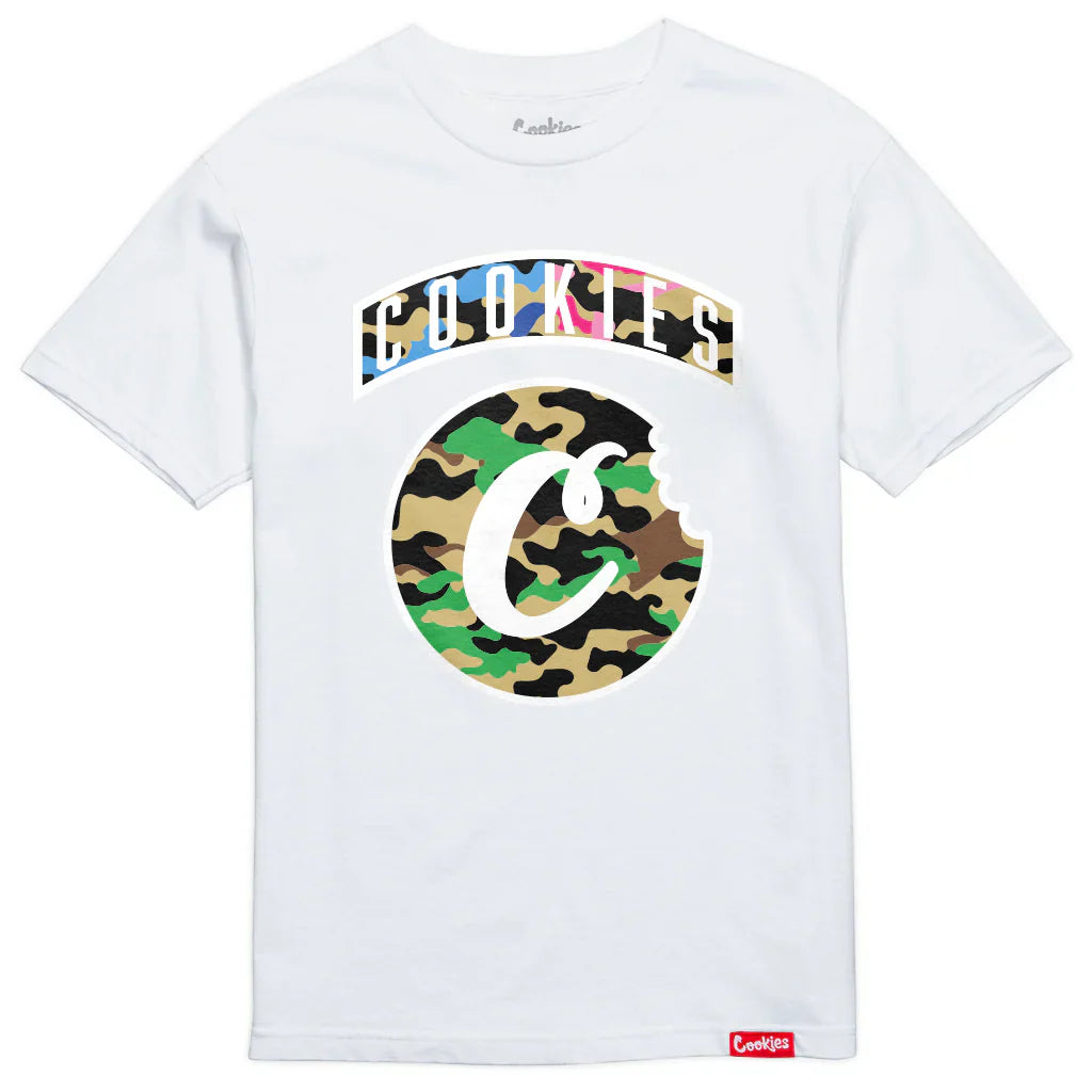 Cookies T-Shirt - Smoke Ops SS- White - CM242TSP18