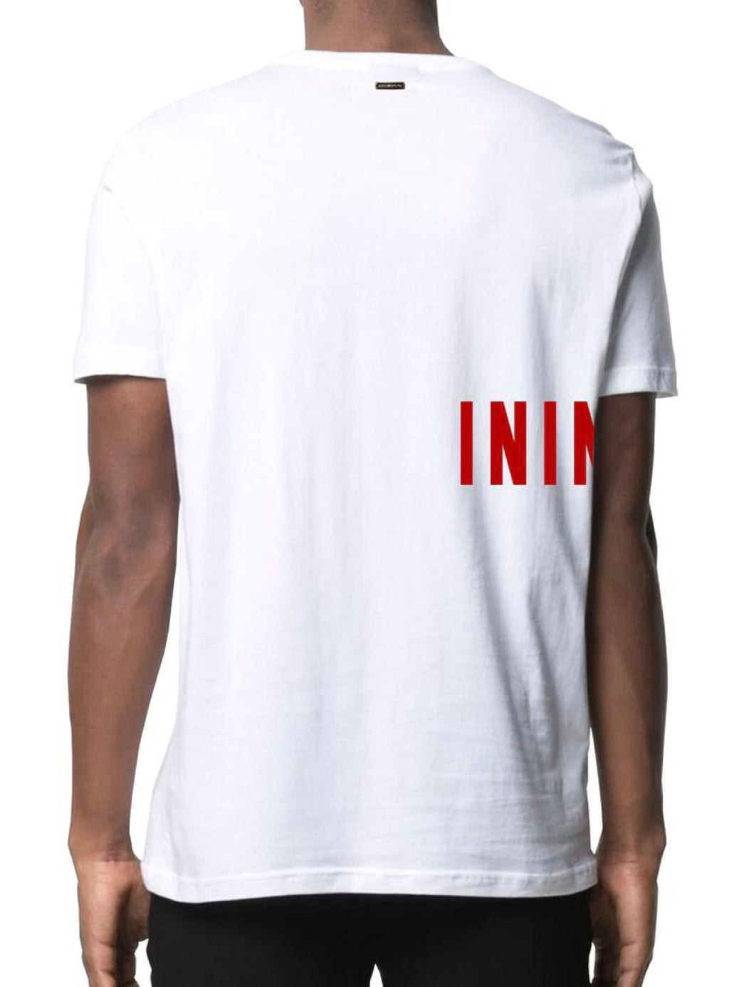 Inimigo T-Shirt - Liquid Splash - Snow White - ITS9207