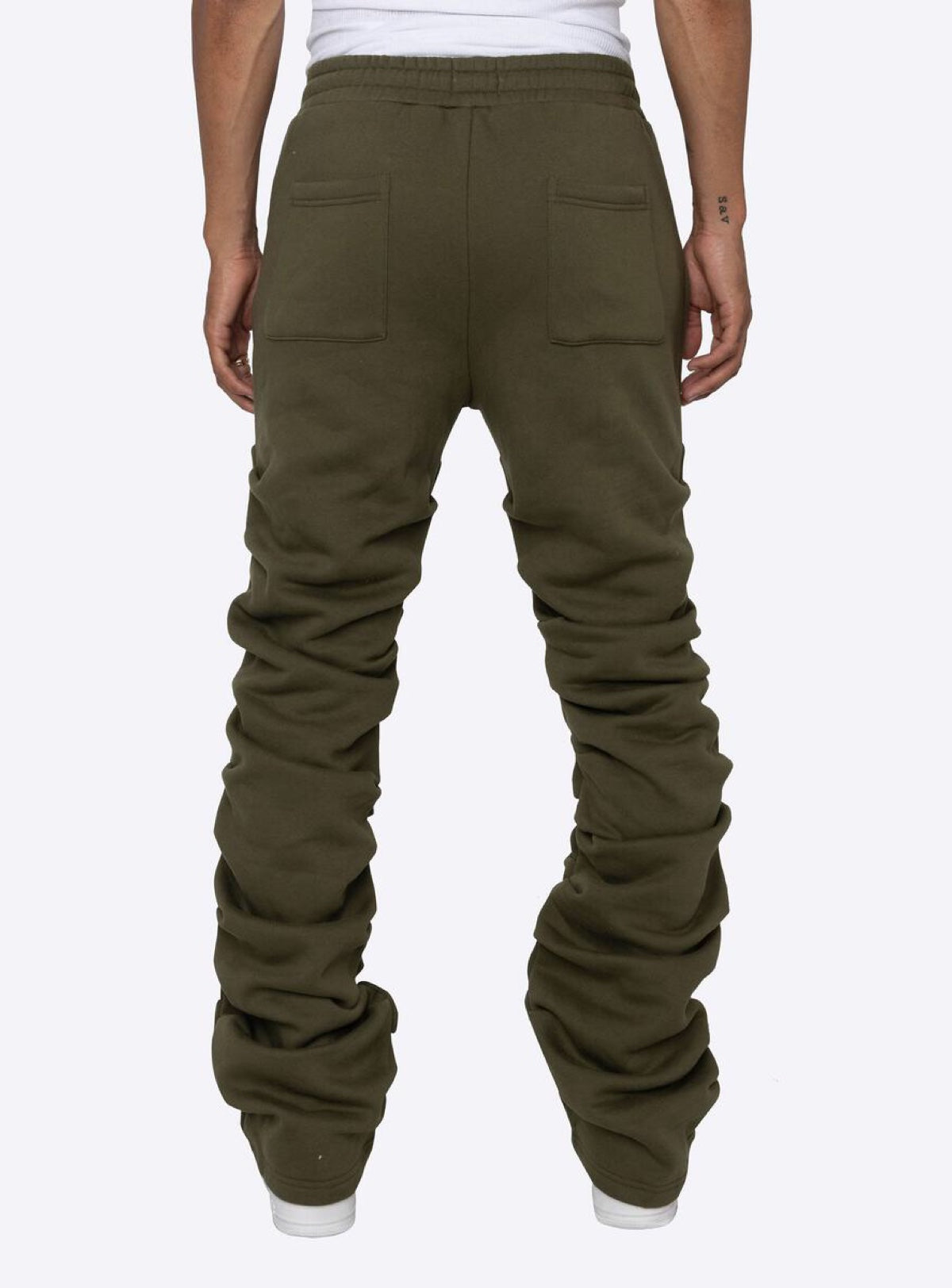 EPTM Stacked Sweatpants Solid - Olive - EP10556