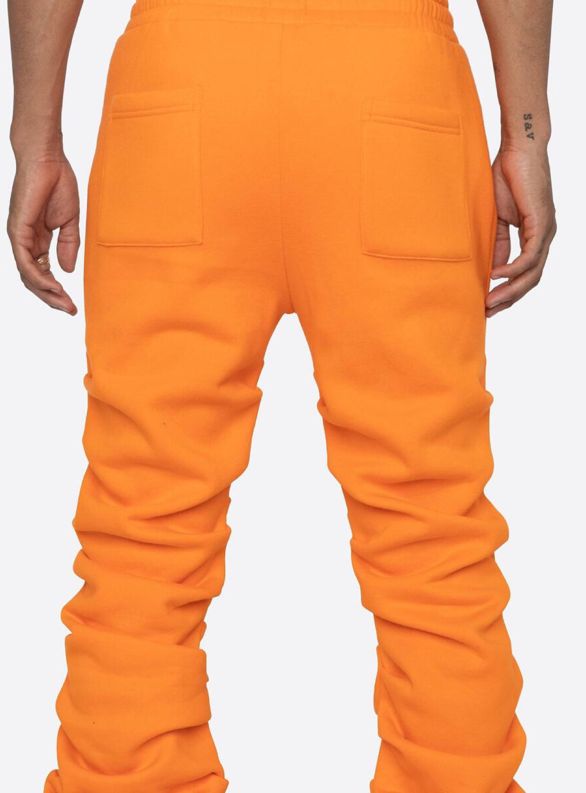 EPTM Sweatpants - Solid Stacked - Orange - EP10553