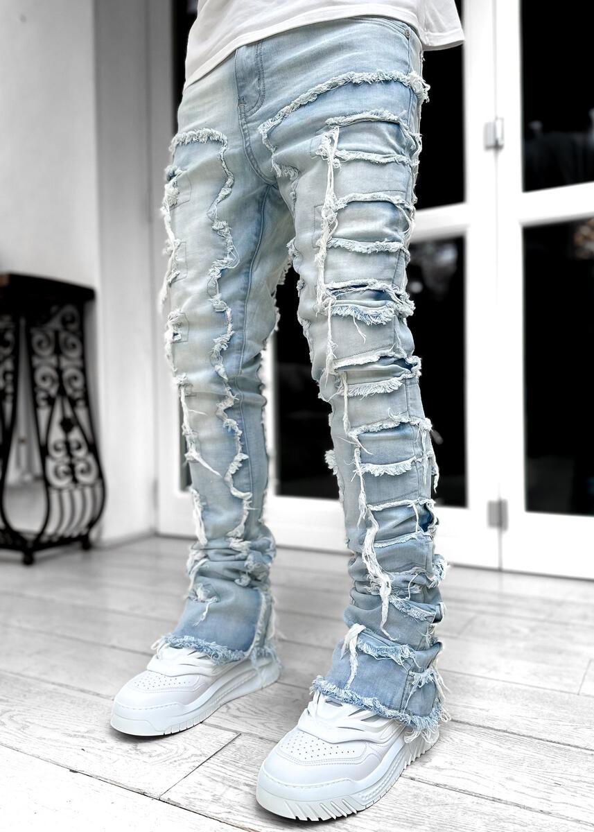 Guapi Jeans - Stacked Denim - Steel Blue - GUAP11