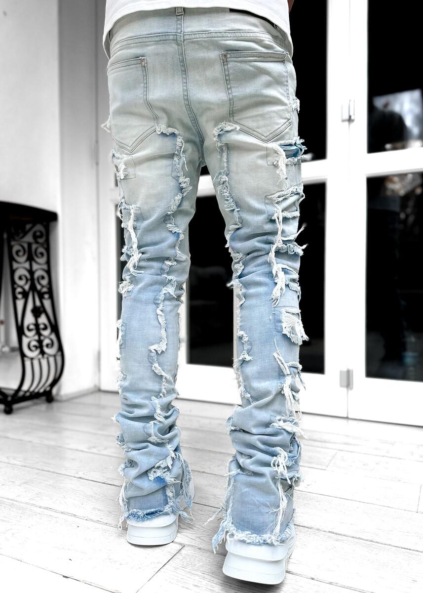 Guapi Jeans - Stacked Denim - Steel Blue - GUAP11