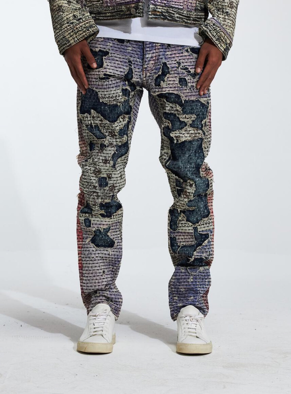 Embellish Jeans - Sunview - Multi - EMBF222-22