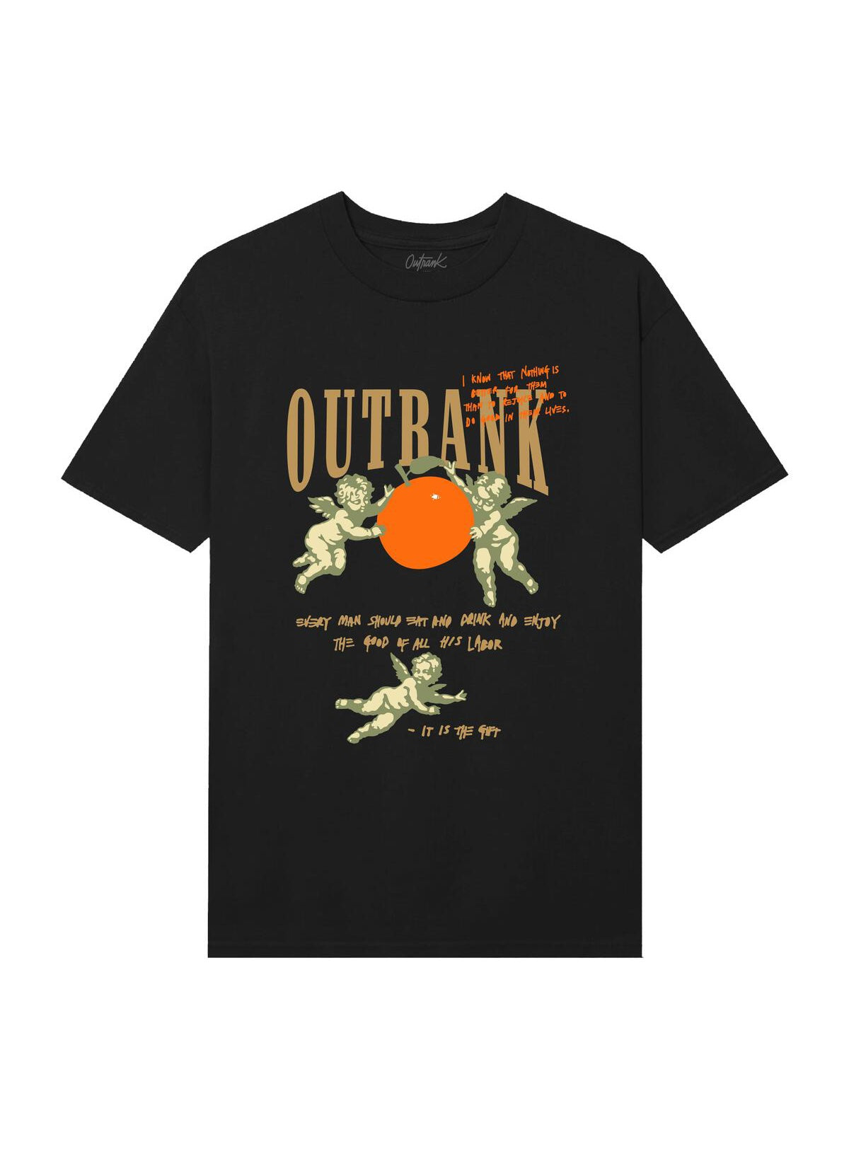 Outrank T-Shirt - The Gift - Black - QS572