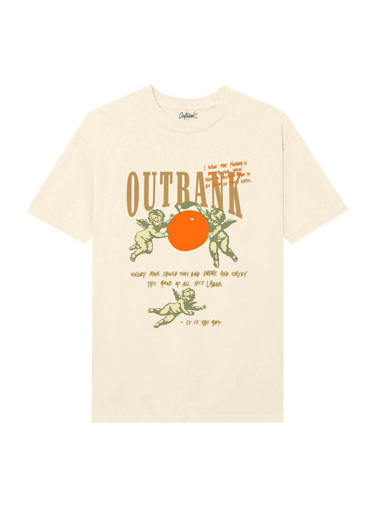 Outrank T-Shirt - The Gift - Vintage White - QS572