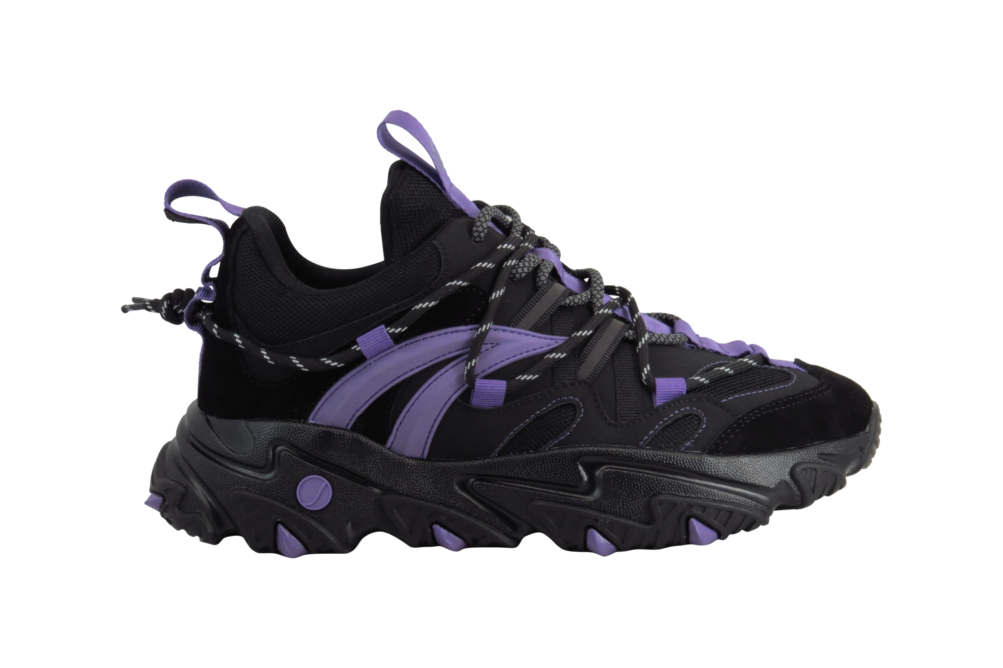 Javi Shoes - Tremendous - Black With Purple