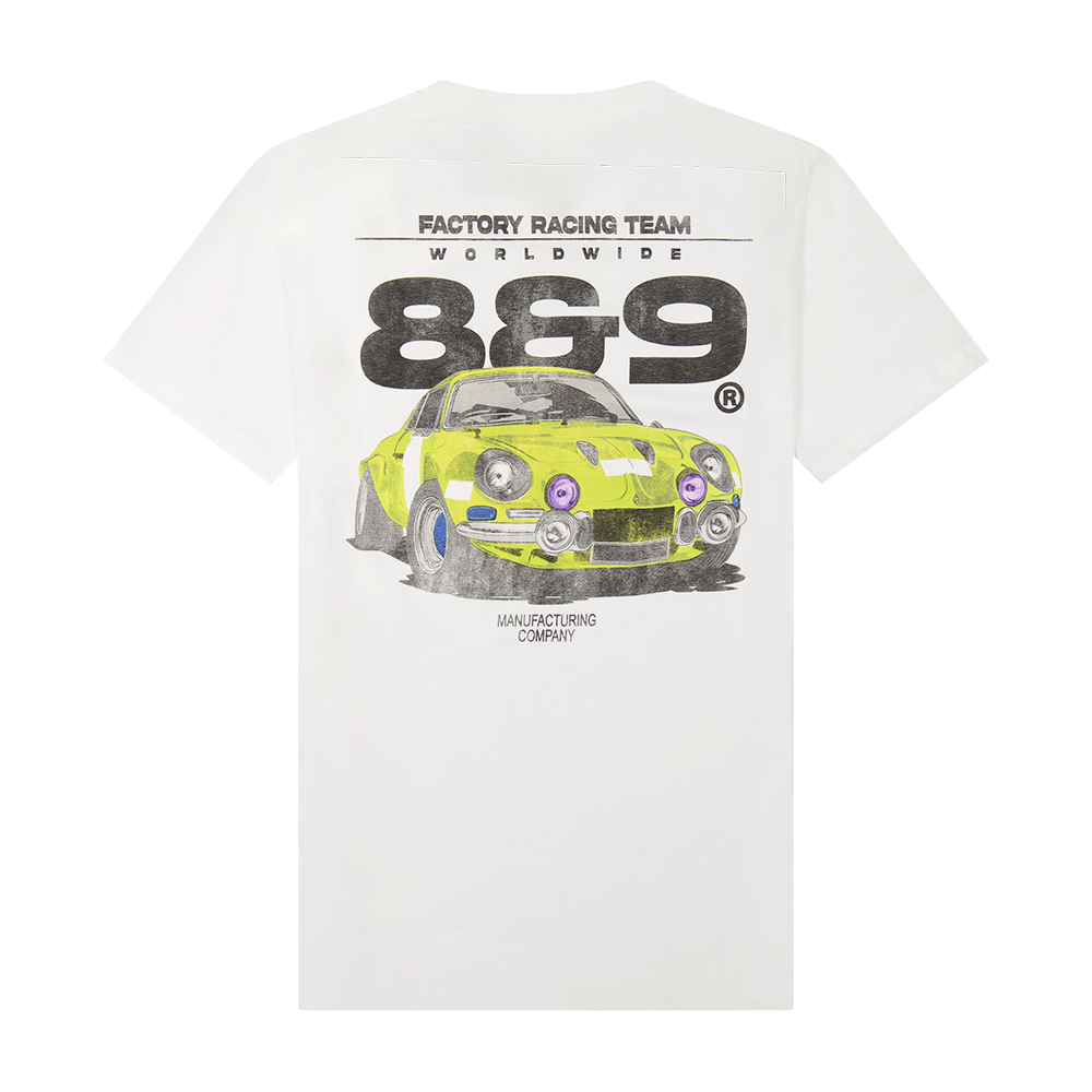 8&9 T-Shirt - Turbo White