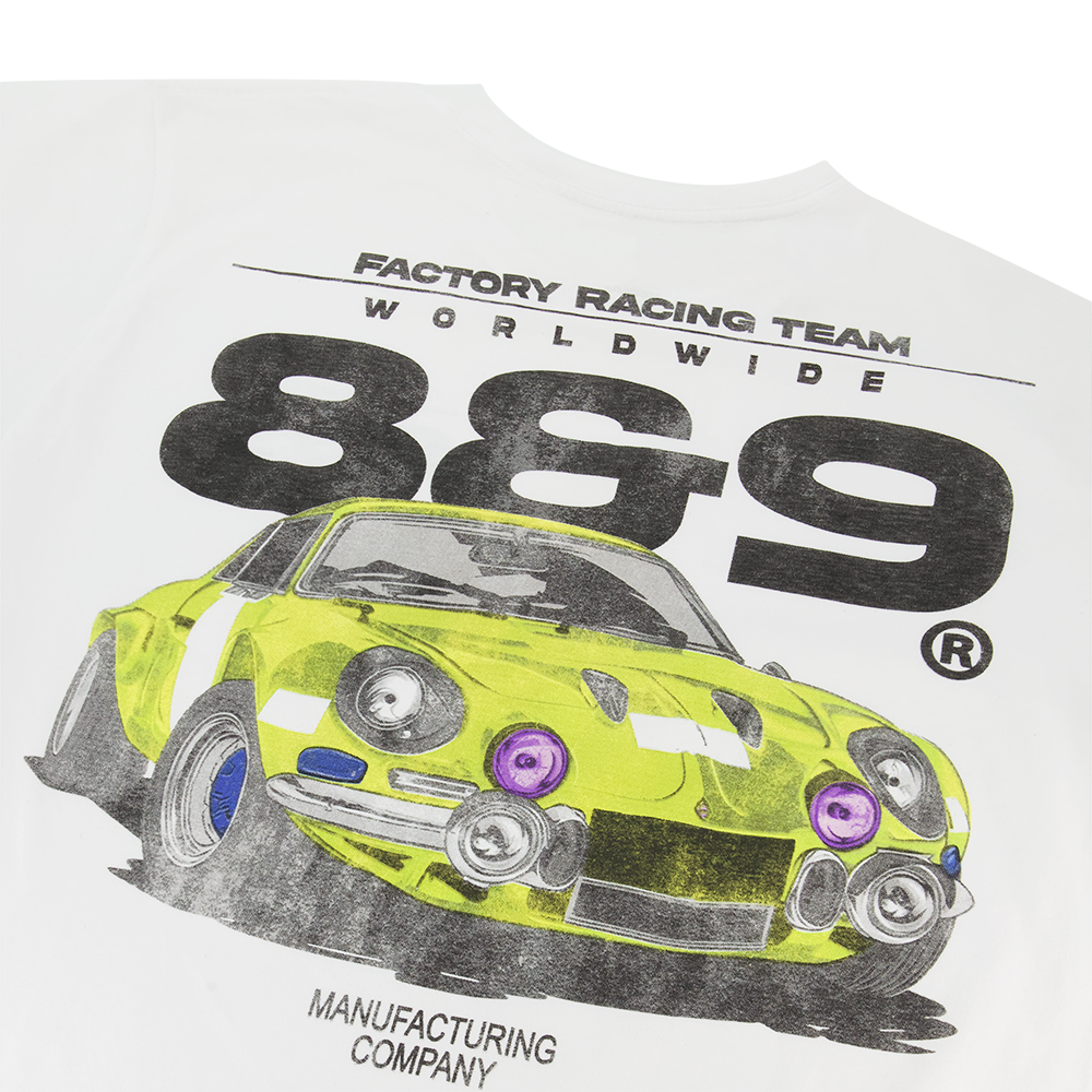 8&9 T-Shirt - Turbo White