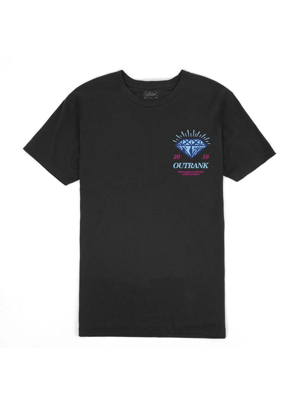 Outrank T-Shirt - Under Pressure - Black - OR2315