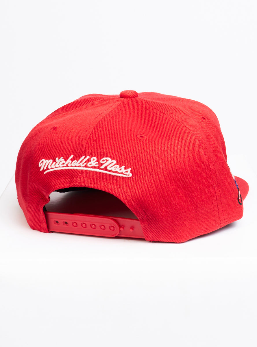 Mitchell & Ness Hat - NBA Glow Team Snapback - Bulls - Red - SH21010