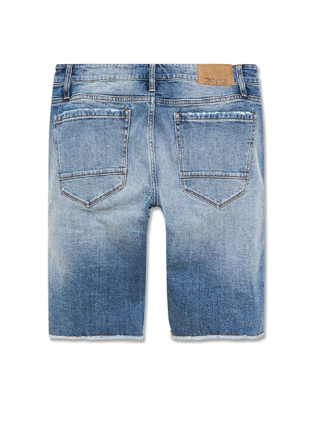 Jordan Craig Shorts - Moto Shredded - Deep Blue - J3193S