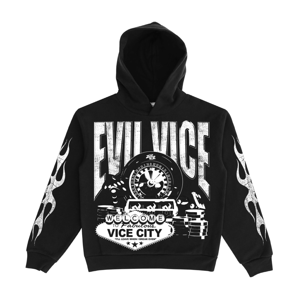 Evil Vice Hoodie - Vice City - Black - VICE017
