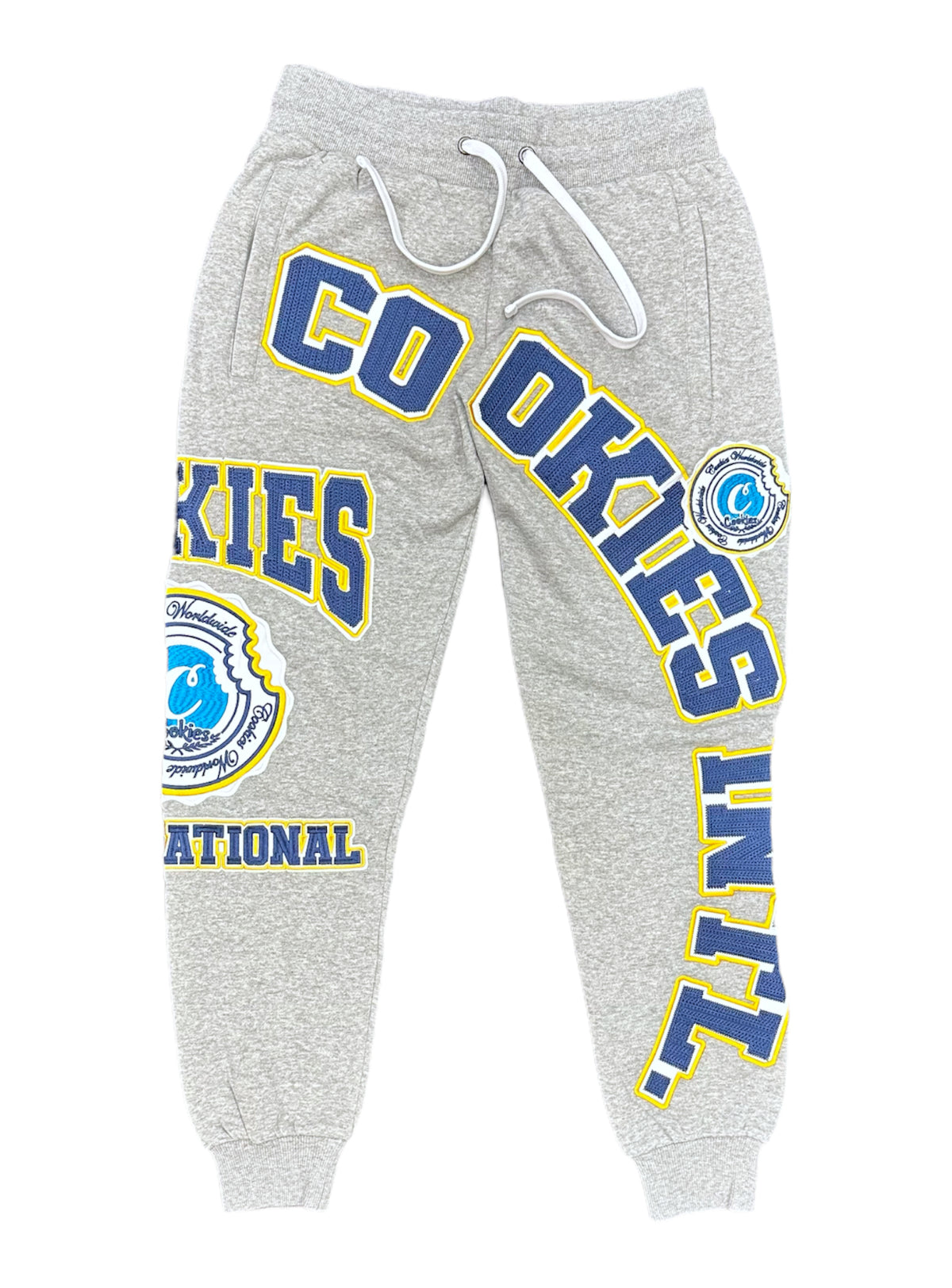 Cookies Sweatsuit - Double Up Fleece Pullover - Heather Grey - 1561H6082