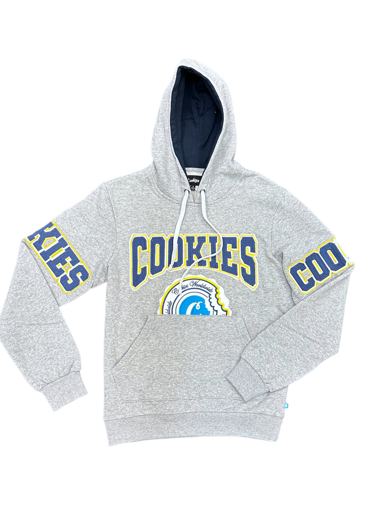 Cookies Sweatsuit - Double Up Fleece Pullover - Heather Grey - 1561H6082