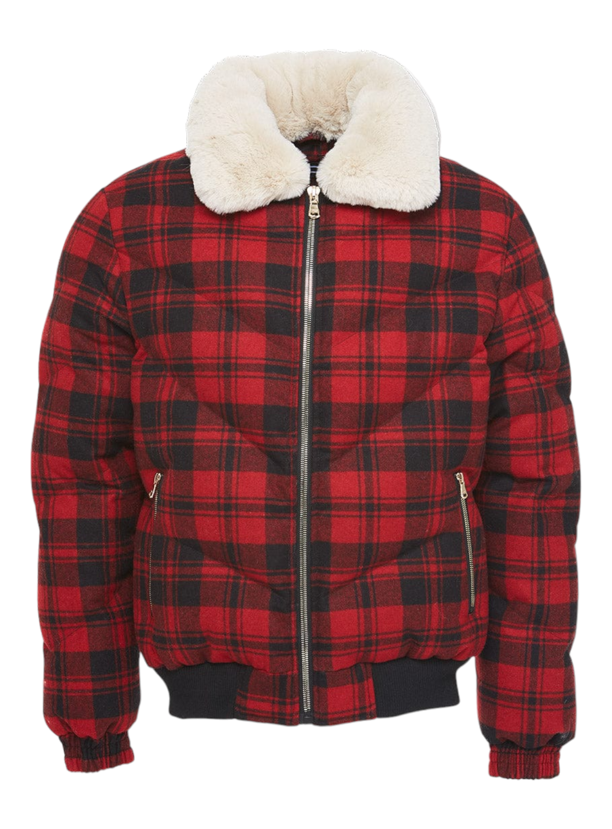 Jordan Craig Jacket - Everest Wool Bubble - Buffalo Plaid - 91583