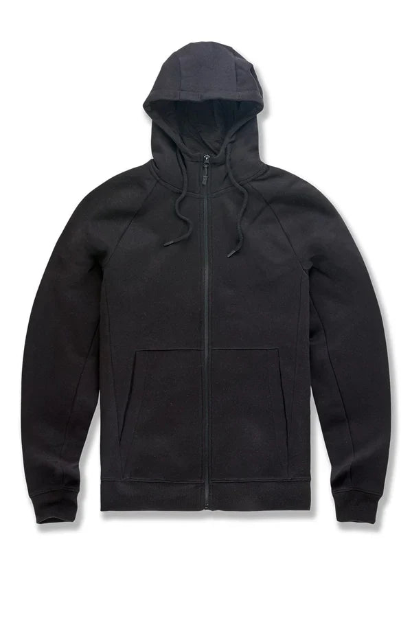 Jordan Craig Hoodie - Uptown Zip Up - Black - 8890H