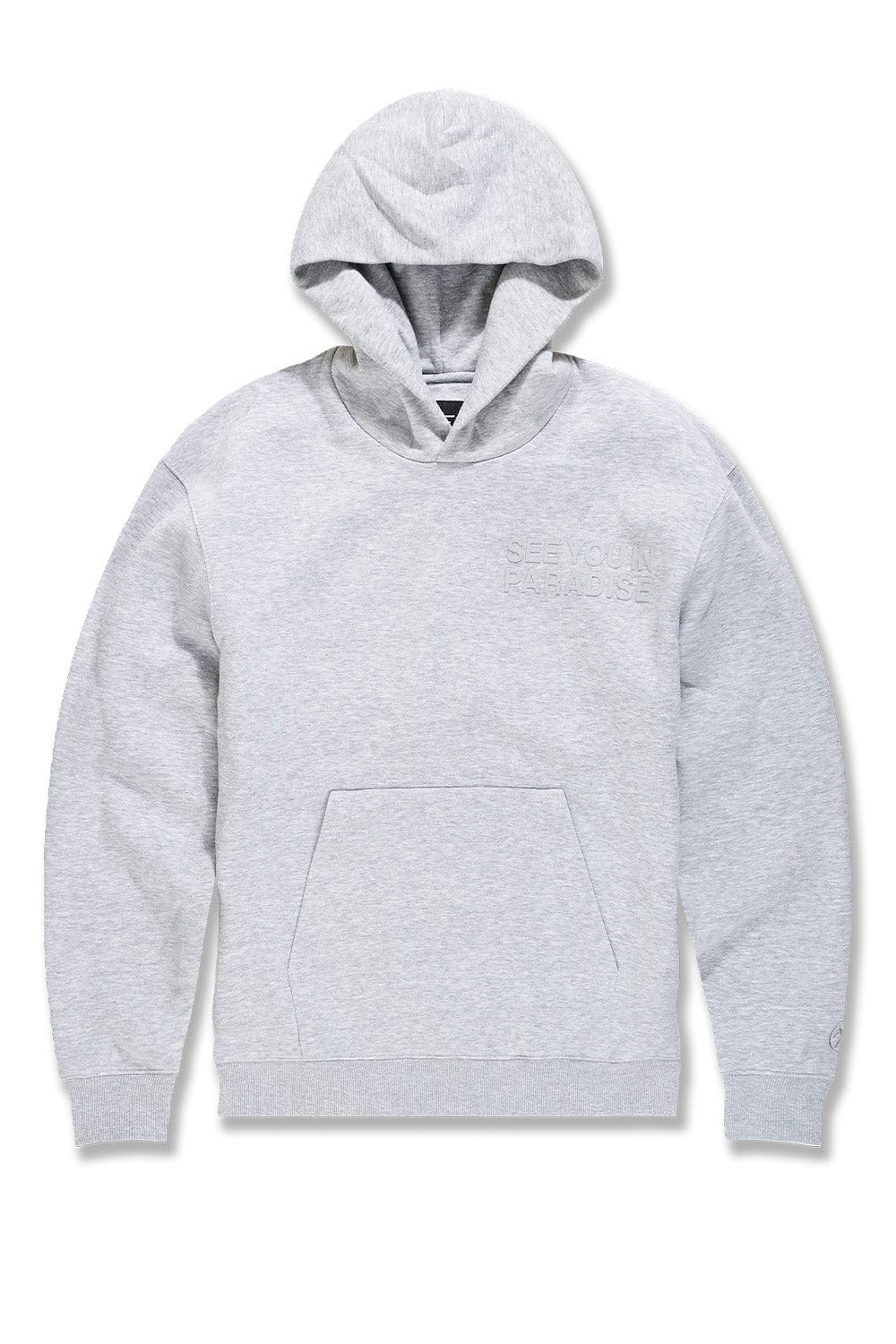 Jordan Craig Hoodie - See You In Paradise - Heather Grey - 8550H