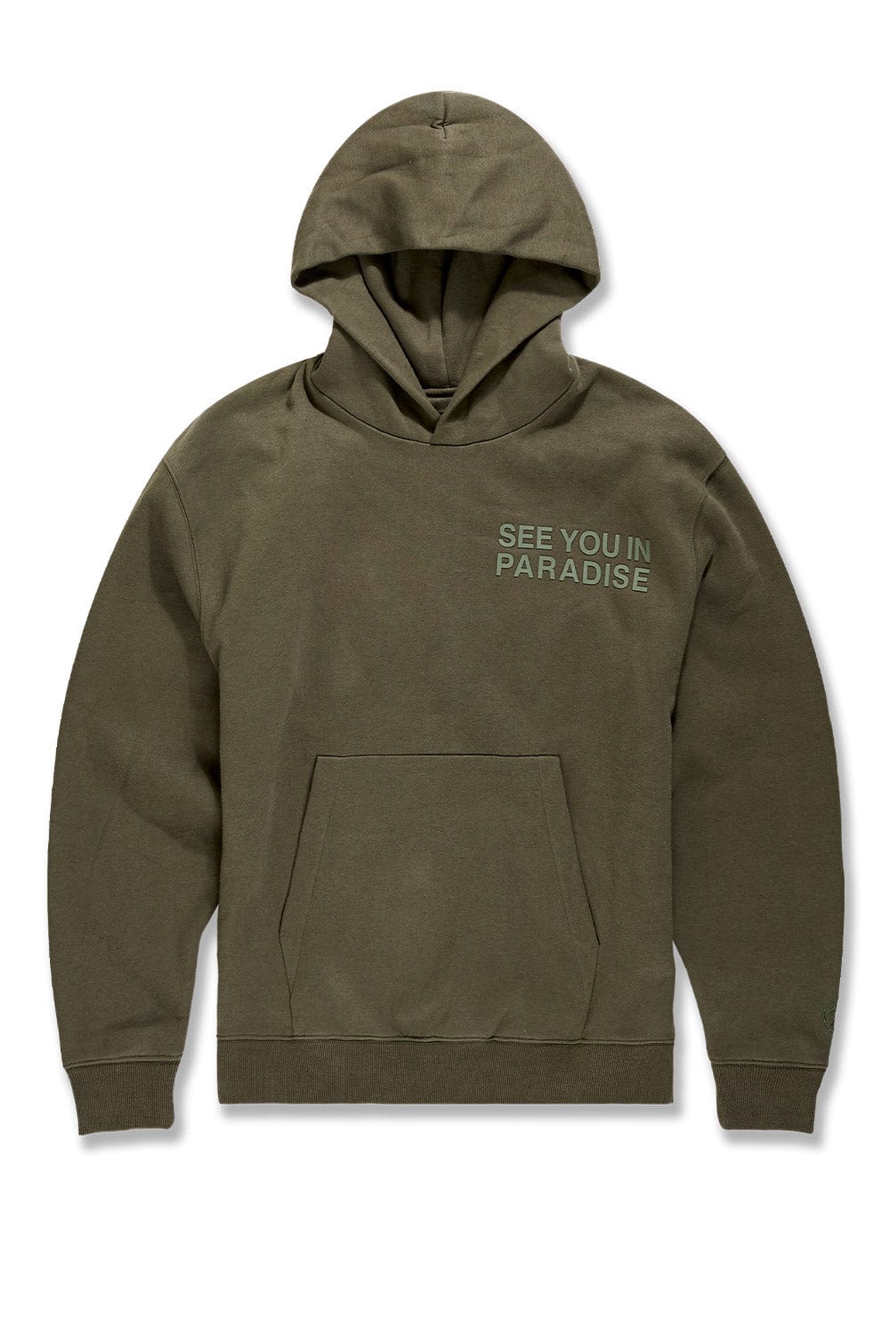 Jordan Craig Hoodie - See You In Paradise - Olive - 8550H