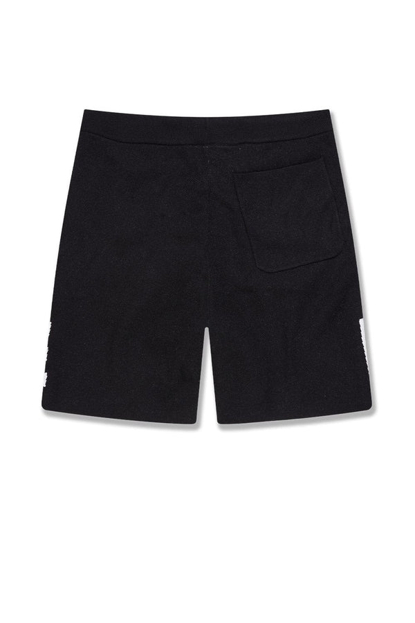 Jordan Craig Shorts - Retro Paradise Knit - Black - 2565S