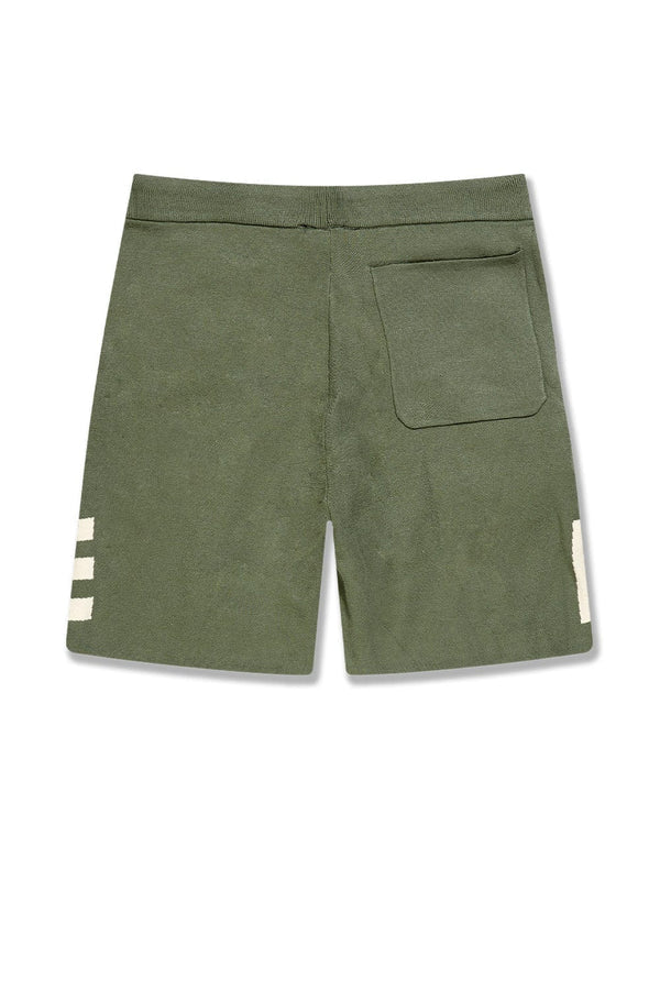 Jordan Craig Shorts - Retro Paradise Knit - Olive - 2565S