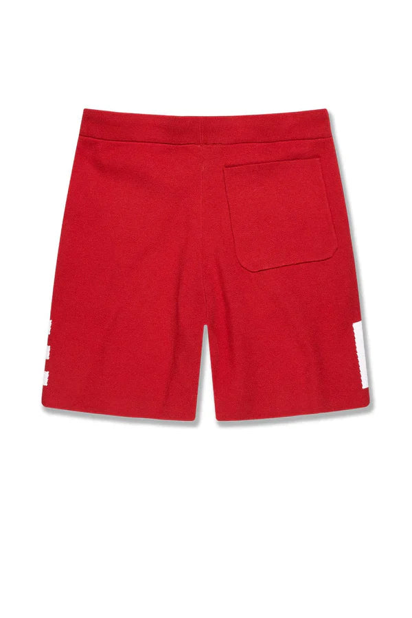Jordan Craig Shorts - Retro Paradise Knit - Red - 2565S