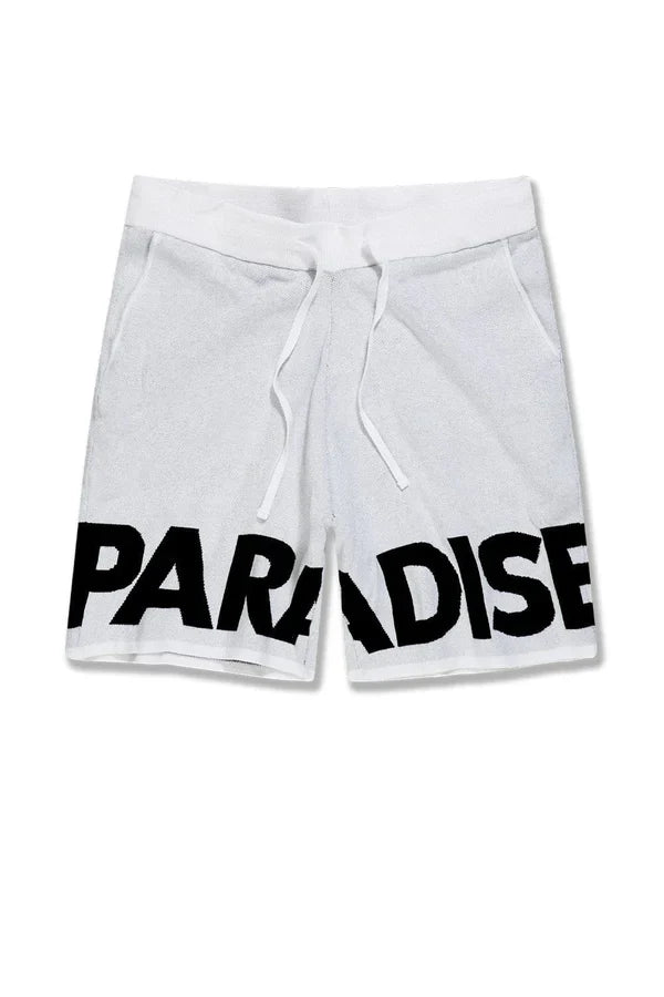 Jordan Craig Shorts - Retro Paradise Knit - Ivory - 2565S
