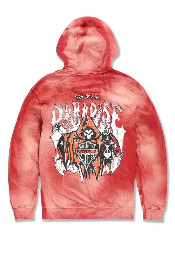 Jordan Craig Hoodie - Afterlife - Red - 8631H