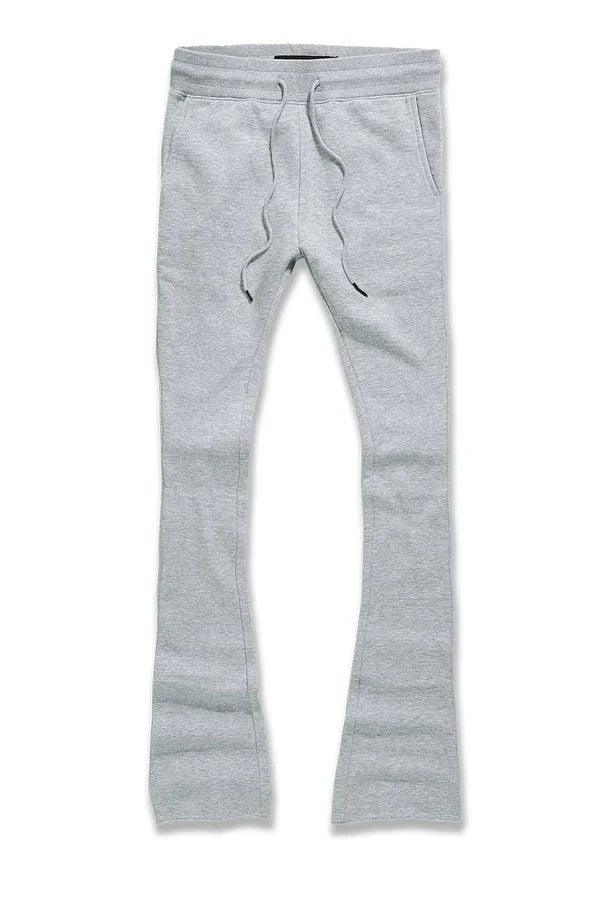 Jordan Craig Sweatpants - Uptown Stacked - Heather Grey - 8890L