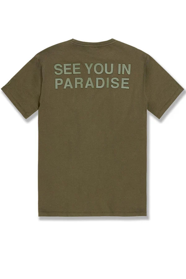 Jordan Craig T-shirt - Paradise Tonal - Olive - 9151A