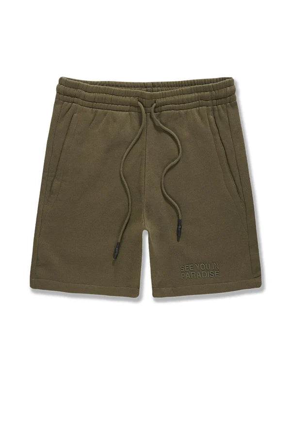 Jordan Craig Shorts - Paradise Tonal - Olive - 9151S