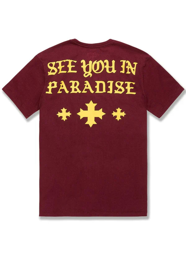 Jordan Craig T-Shirt - Syip - Wine - 9217A