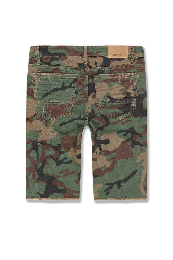 Jordan Craig Shorts - OG Tulsa Camo Twill - Woodland - J3219SC