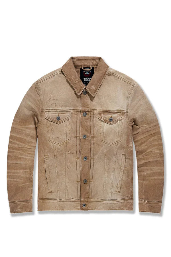 Jordan Craig Jean Jacket - Meadowlands Denim Trucker - Camel - JS1220RC