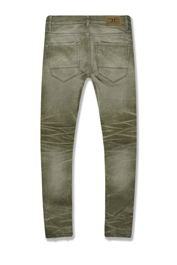 Jordan Craig Jeans - Sean Meadowlands Denim - Olive - JS1220RC