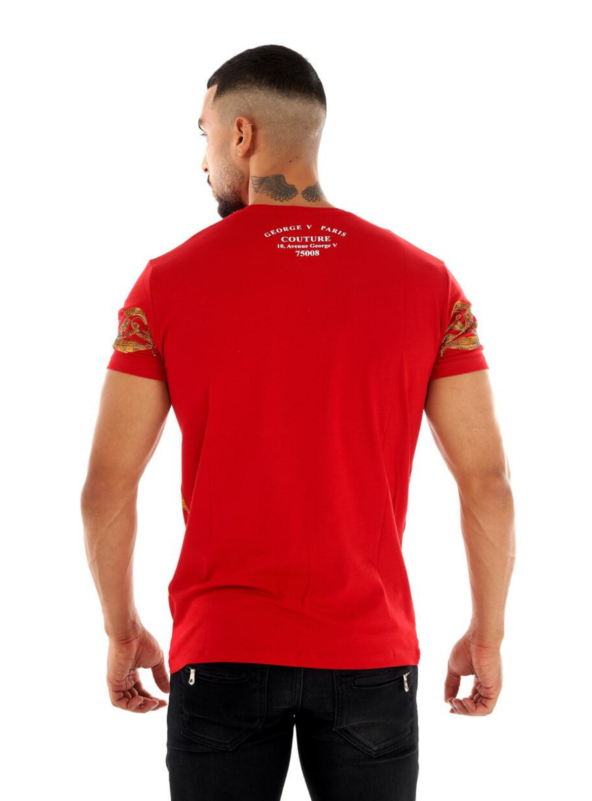 George V  T-shirt - GV Vase Grec â€?Red - GV2292