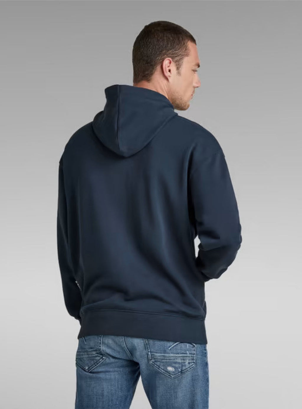 G-Star Hoodie - Raw Loose - Dk Patriot Blue - D21161-B782-7160